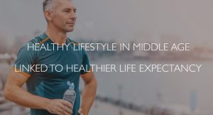 Healthy lifestyle in middle age linked to healthier life expectancy