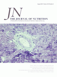 Journal of Nutrition Cover