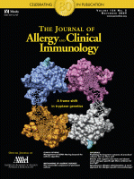 Journal of Allergy and Clinical Immunology cover